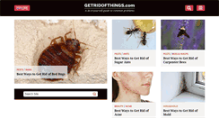 Desktop Screenshot of getridofthings.com